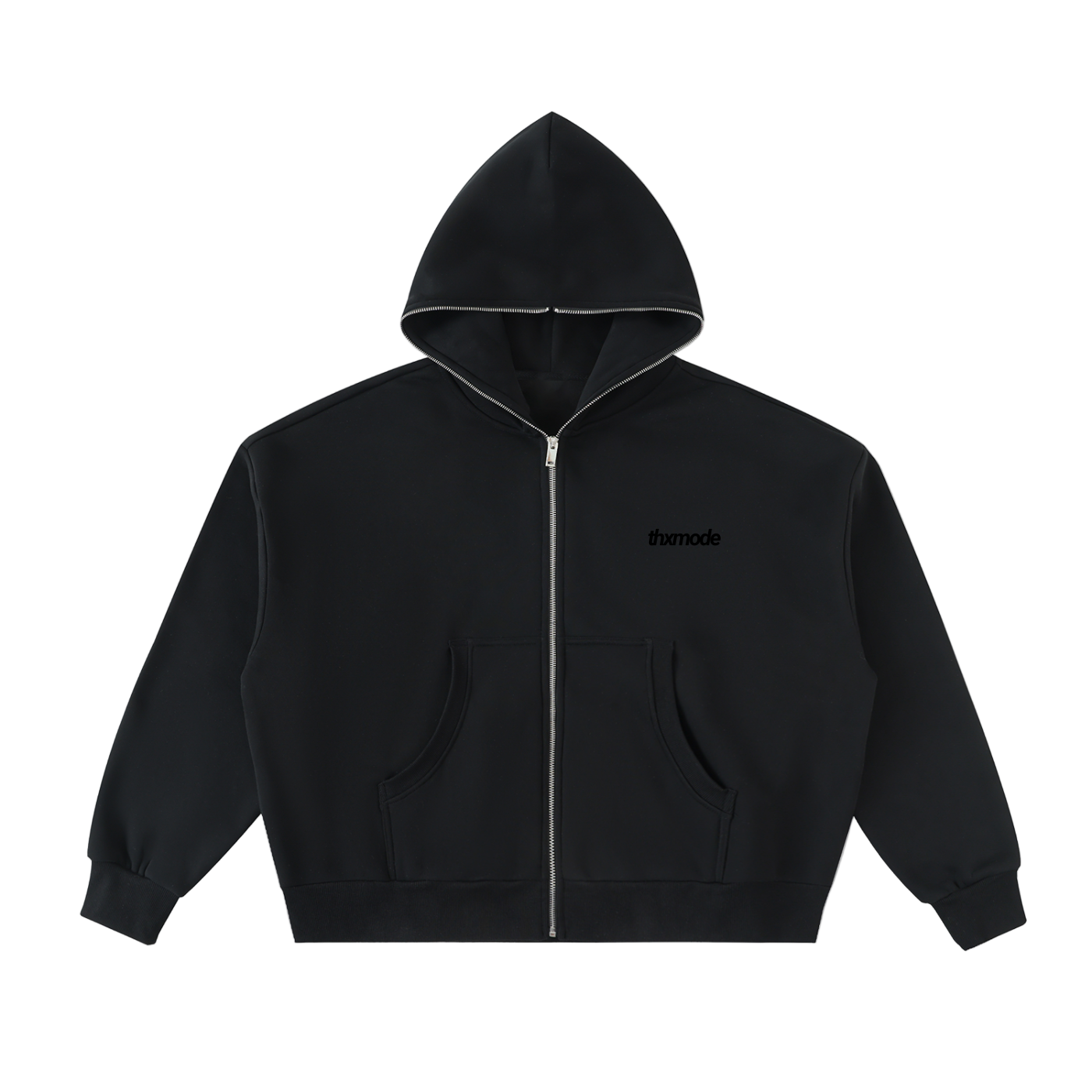 BOXY FULL-ZIP HOODIE
