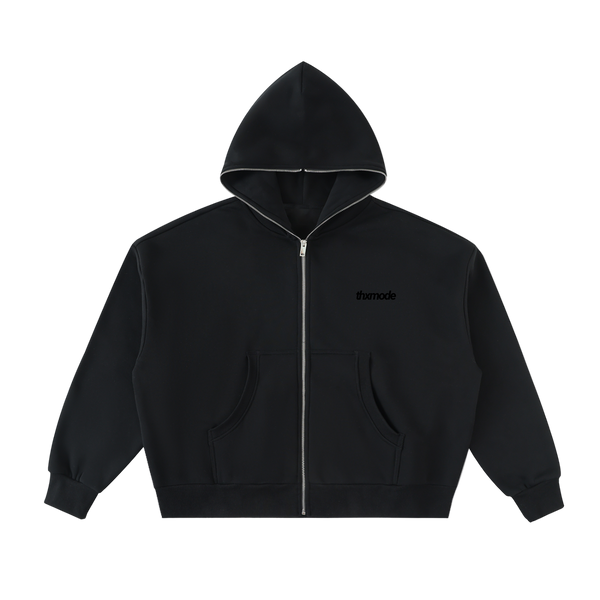 BOXY FULL-ZIP HOODIE – THXMODE